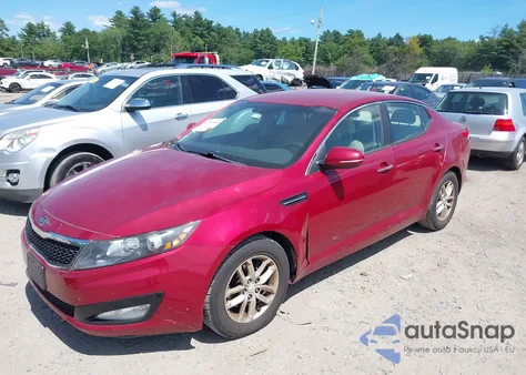 2012 Kia Optima Lx из США, поврежденный, VIN 5XXGM4A78CG064554